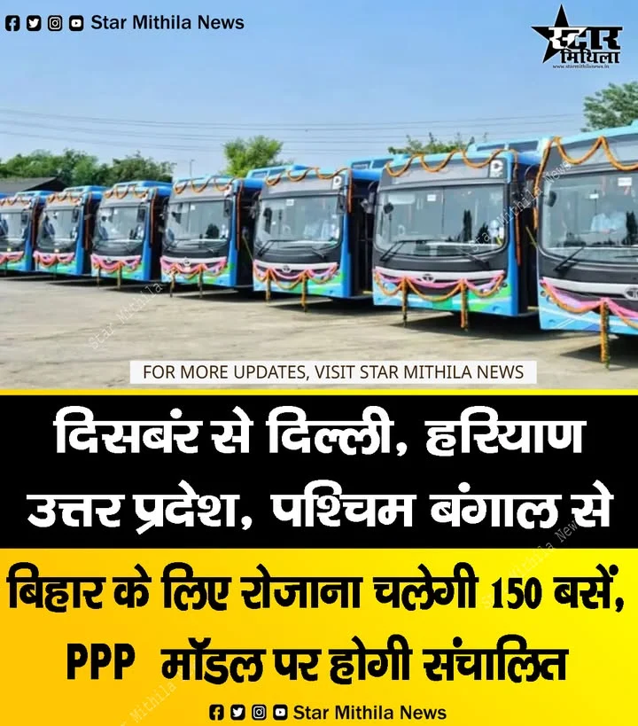 🚌 दिल्ली, यूपी और हरियाणा से बिहार आना होगा आसान!