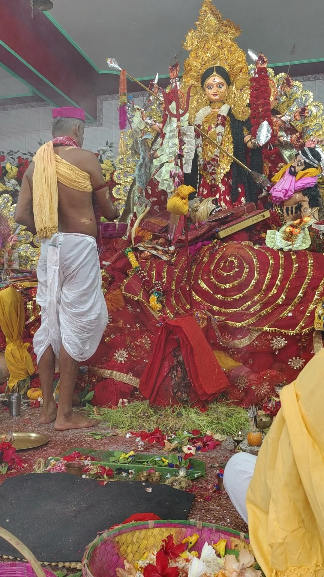 दुर्गा पूजा दसवीं दिन जतरा आज